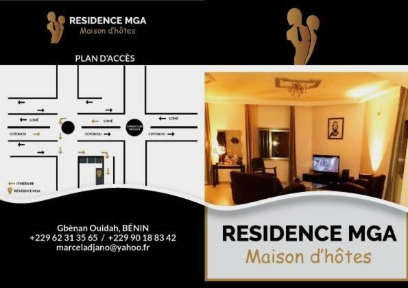 Residence Mga Hotel Ouidah Exteriér fotografie